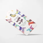 اتیکت آویز سلفون مات