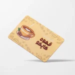 کارت ویزیت لمینت براق