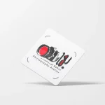 کارت ویزیت لمینت براق مربع