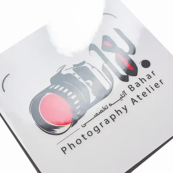 کارت ویزیت لمینت براق مربع - تصویر 2