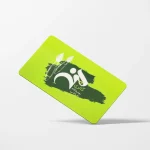 کارت ویزیت لمینت براق ویزیتی دورگرد