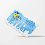 کارت ویزیت پی وی سی ۵۰۰ میکرون