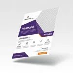 تراکت A3 گلاسه 135 گرم